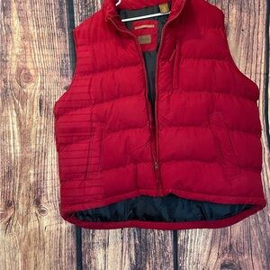 Red Puffer Vest